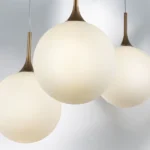 813032 Подвес GLOBO 1х40W E14 золото/белый — изображение 3