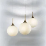 813032 Подвес GLOBO 1х40W E14 золото/белый — изображение 5