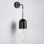 690517 Бра RAMO 1х40W E27 ЧЕРНЫЙ МАТОВЫЙ/ПРОЗРАЧНЫЙ — изображение 9