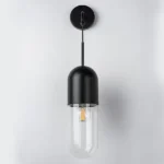 690517 Бра RAMO 1х40W E27 ЧЕРНЫЙ МАТОВЫЙ/ПРОЗРАЧНЫЙ — изображение 10