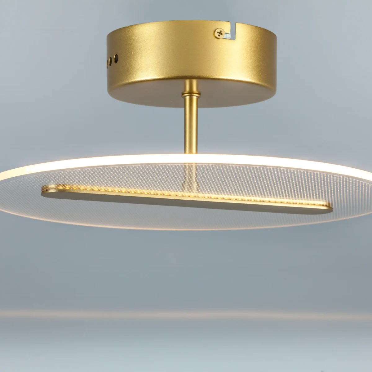 738033 Люстра ACRILE 14W LED 1034LM 120G ЗОЛОТО 3000K — изображение 3