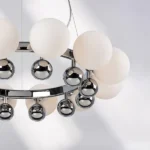 801124 Люстра SFERETTA 12х40W G9 ХРОМ/БЕЛЫЙ — изображение 8