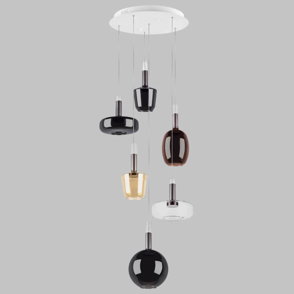 792169 Люстра DISCO 6x6W LED 1200LM 120G БЕЛЫЙ/МУЛЬТИКОЛОР 3000К — изображение 5