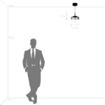 738073 Люстра ACRILE 7W LED 578LM 120G ЗОЛОТО 3000K — изображение 2