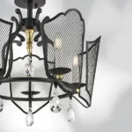 744057 Люстра CASTELLO 5х40W E14 ЧЕРНЫЙ/ЗОЛОТО — изображение 8