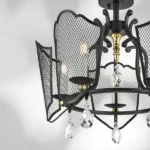 744057 Люстра CASTELLO 5х40W E14 ЧЕРНЫЙ/ЗОЛОТО — изображение 9