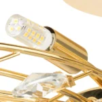 791182 Люстра потолочная ISABELLE 8х40W G9 ЗОЛОТО — изображение 11