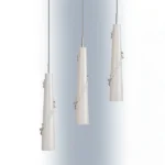 804310 Подвес PETALO 1х40W E14 ХРОМ/БЕЛЫЙ — изображение 4