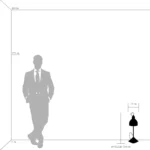 765916 Настольная лампа LOFT 1х40W E14 БЕЛЫЙ — изображение 2