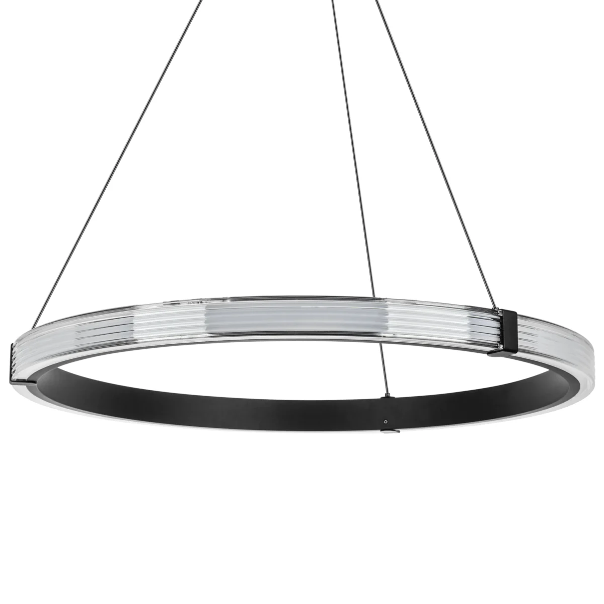 736287 Люстра ROTONDA 42W LED 2106LM 360G ЧЕРНЫЙ 3000K — изображение 3