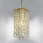 795422 Подвес CRISTALLO 1х40W G9 ЗОЛОТО — изображение 3