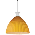 810023 Подвес AGOLA 1х40W E14 ХРОМ/ЯНТАРЬ — изображение 2