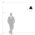 750634 Бра FAVO LED-15W 720LM Silver 4000K — изображение 3