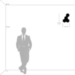 750643 Бра FAVO LED-20W 960LM Satin Gold 4000K — изображение 3