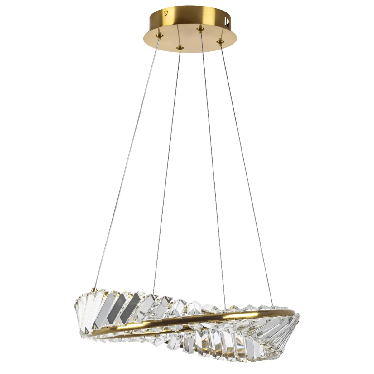 2de50cd9b92311ef80c0c81f66f678af_b4c1a32c79bb11f080c0c81f66f678af 699043 Люстра VIDARE 20W LED 1700LM ЗОЛОТО 3000K IP20 — изображение 1