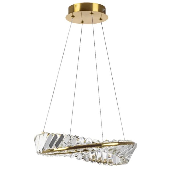 699043 Люстра VIDARE 20W LED 1700LM ЗОЛОТО 3000K IP20