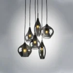 803067 Подвес PENTOLA 6х25W G9 ХРОМ/ДЫМЧАТЫЙ — изображение 9