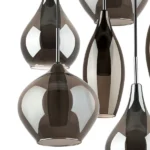 803067 Подвес PENTOLA 6х25W G9 ХРОМ/ДЫМЧАТЫЙ — изображение 3