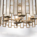 712062 Люстра AGAVE 6х40W E27 ШАМПАНЬ/ПРОЗРАЧНЫЙ — изображение 2