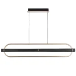 723347 Люстра LODI LED 36W 3240LM ЧЕРНЫЙ 3000K