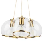 729031 Люстра SFERICO 3х40W E27 ЛАТУНЬ/ПРОЗРАЧНЫЙ — изображение 4