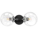 785627 Бра BETA 2x40W E27 ЧЕРНЫЙ