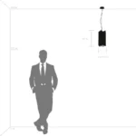 816027 Люстра SAVONA 6х40W G9 ЧЕРНЫЙ — изображение 2