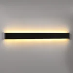 810537 Бра FIUME LED 30W 2850LM Matt black 3000K — изображение 5