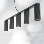 718057 Люстра ROMA 5х28W GU10 (led) MATT BLACK — изображение 4