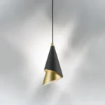 757010 Люстра CONE 1х40W E14 ЧЕРНЫЙ/ЗОЛОТО — изображение 4