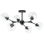 785067 Люстра BETA 6x40W E27 ЧЕРНЫЙ