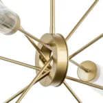 690103 Люстра CROTONE 10х40W E14 ШАМПАНЬ/ПРОЗРАЧНЫЙ — изображение 8