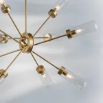 690103 Люстра CROTONE 10х40W E14 ШАМПАНЬ/ПРОЗРАЧНЫЙ — изображение 2