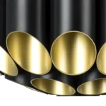 720447 Люстра SIENA 44х40W G9 ЧЕРНЫЙ/ЗОЛОТО — изображение 4