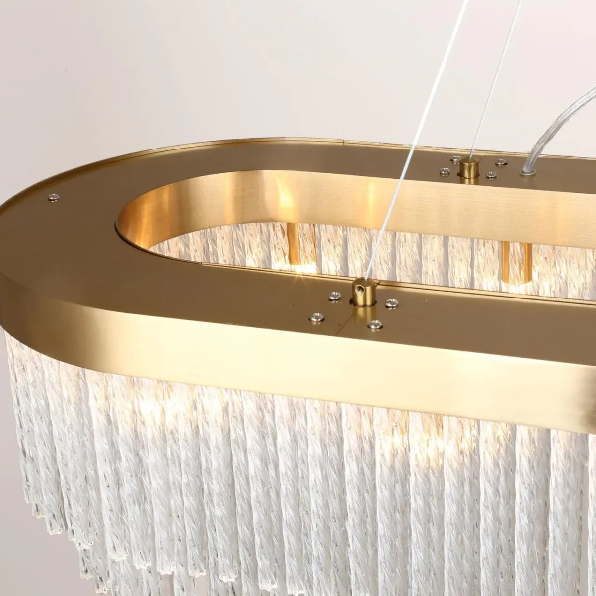 4189-14P, подвесная люстра, L1000xW300xH350/1300, 14xG9x40W, excluded — изображение 4