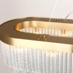 4189-14P, подвесная люстра, L1000xW300xH350/1300, 14xG9x40W, excluded — изображение 4