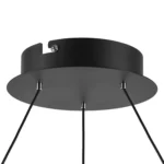 736167 Люстра ROTONDA 38W LED 2106LM 180G ЧЕРНЫЙ 3000K — изображение 2