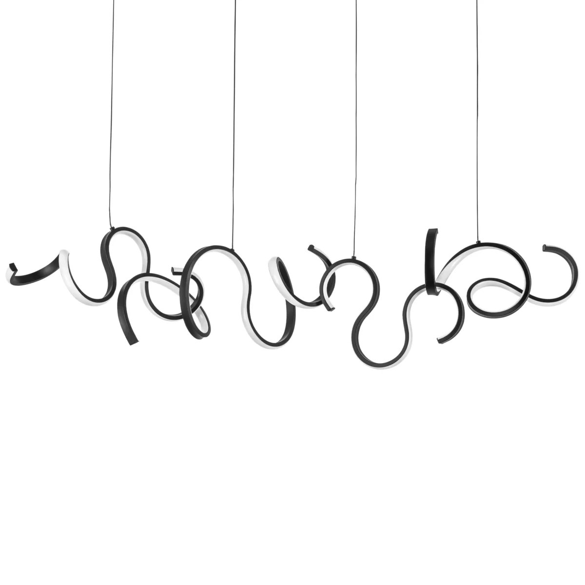 637117 Люстра CORINTO 60W LED 2380LM ЧЕРНЫЙ 3000K — изображение 3