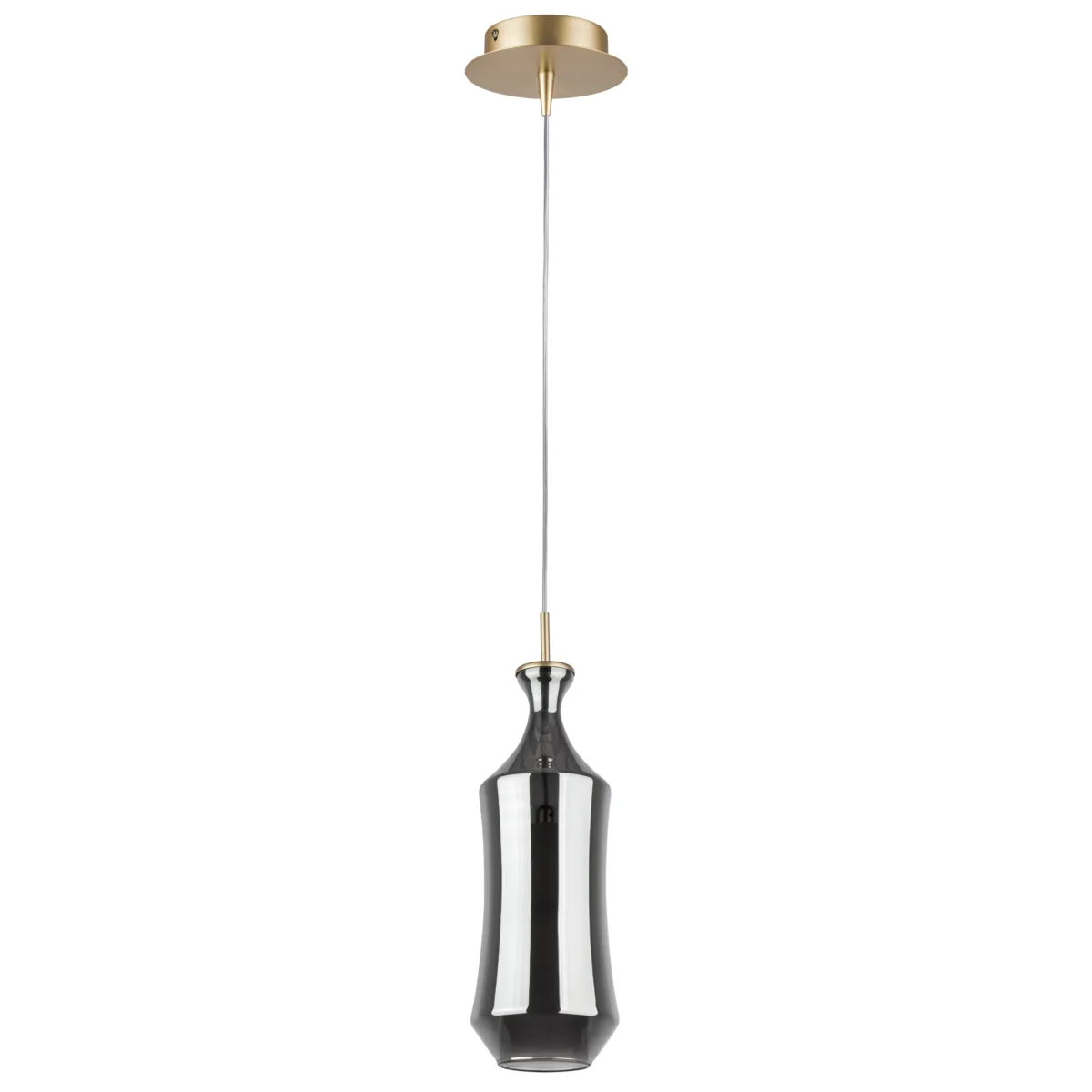 50c95717008411ee813fc81f66f678b0_f97e23fcf6a111ee8146c81f66f678b0 808038 Подвес FORMA 1х10W (led) E14 ШАМПАНЬ/ДЫМЧАТЫЙ — изображение 1