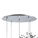 L5PR721134 Подвес пятерной круглый EXTRA 5x3x5W(led) G9  (721134 - 5 + 572154 -1) ХРОМ — изображение 3