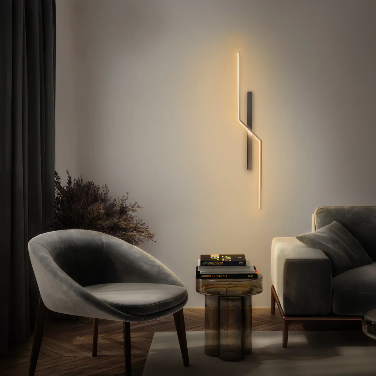 739638 Бра PALLA 23W LED 636LM 120G КОФЕЙНЫЙ 3000K — изображение 6