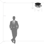 728133 Люстра ZETA 3х40W E14 ЗОЛОТО — изображение 10