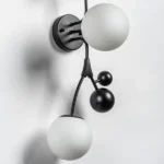 815537 Бра CROCO 3х5W (led) G9 ЧЕРНЫЙ МАТОВЫЙ/БЕЛЫЙ — изображение 2