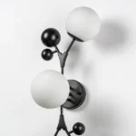 815537 Бра CROCO 3х5W (led) G9 ЧЕРНЫЙ МАТОВЫЙ/БЕЛЫЙ — изображение 3