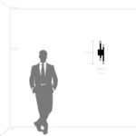 734647 Бра IRIS 12W LED 618LM 120G ЧЕРНЫЙ/ЗОЛОТО 3000K — изображение 2