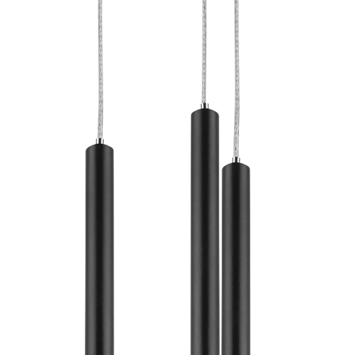 L5T747137 Люстра TUBO LED 25W 1250LM 360G ЧЕРНЫЙ 3000K (574727+747137(5шт) — изображение 3