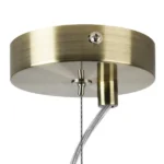 722013 Люстра LIMPIO 1х40W E27 БРОНЗА/ПРОЗРАЧНЫЙ — изображение 7