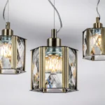 722013 Люстра LIMPIO 1х40W E27 БРОНЗА/ПРОЗРАЧНЫЙ — изображение 4