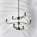 733267 Люстра RAGNO 6х40W E14 ЧЕРНЫЙ МАТОВЫЙ — изображение 5