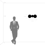 785626 Бра BETA 2x40W E27 БЕЛЫЙ — изображение 4